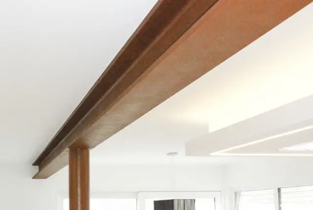 Farbgestaltung Stahl / Rost